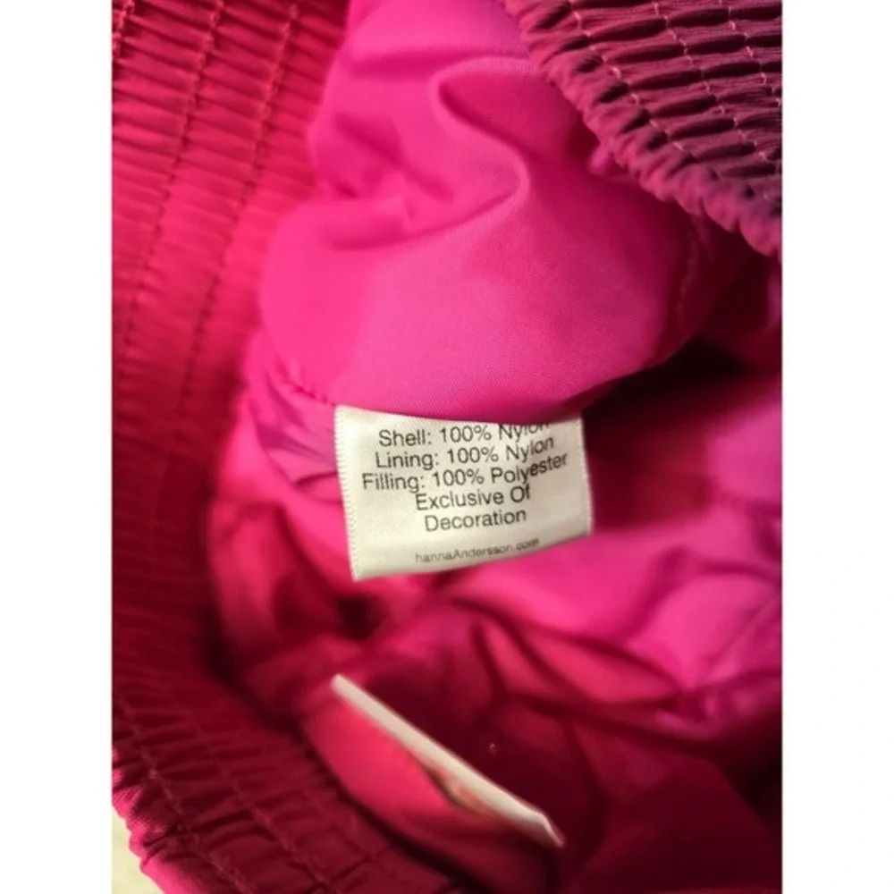 Hanna‎ Andersson Girl Nylon Snow Pants 4 Pink